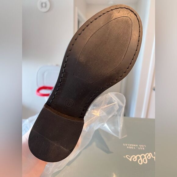 NWT Seychelles Drama Black Leather Knee High Riding Boots 6 - Picture 7 of 10